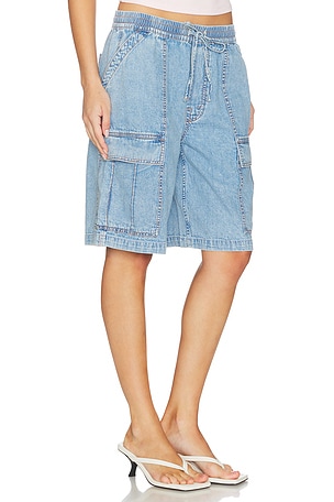 MOTHER The Deep Dive Short in Blue
