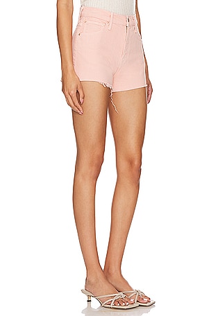 MOTHER The Dodger Short Short Fray in Pink