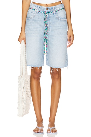 The Shoelace Fun Dip Short Fray MOTHER