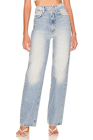 パンツ MOTHER THE HIGH WAISTED TUNNEL 26 Mother Denim The Ditcher Crop - Hit The Ground Running