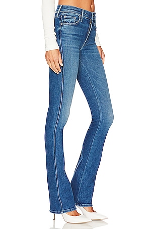 MOTHER The Double Insider Heel Jeans in Denim-Medium