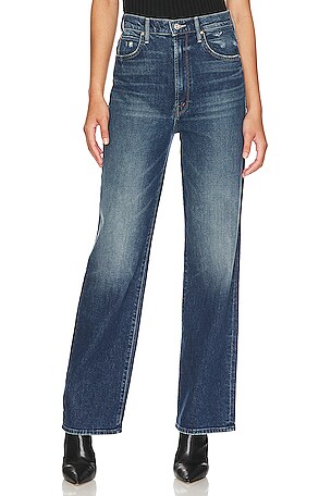 MOTHER the tunnel vision outlet high rise straight jeans