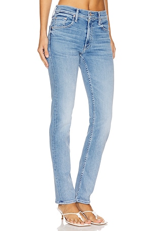 MOTHER The Mid Rise Rider Skimp in Denim-Light