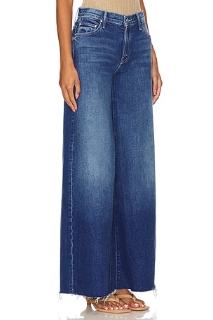 MOTHER The Swisher Sneak Fray in Denim-Medium