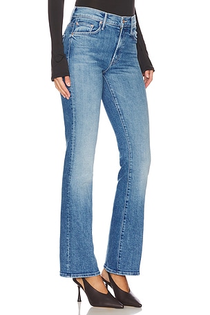 MOTHER The Outsider Sneak Jeans in Denim-Medium. Size 33. Also