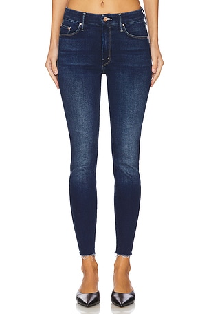 JEAN SKINNY LOOKER ANKLE FRAY MOTHER