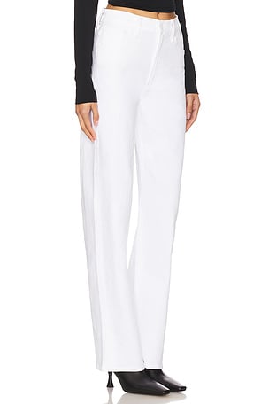 MOTHER The Dodger Sneak Jeans in White