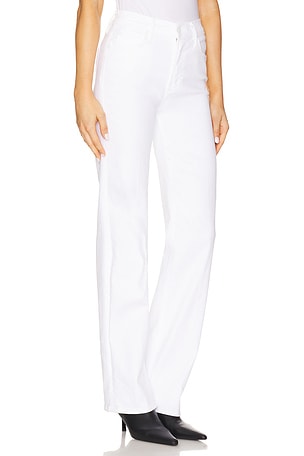 MOTHER The Kick It Jeans in White