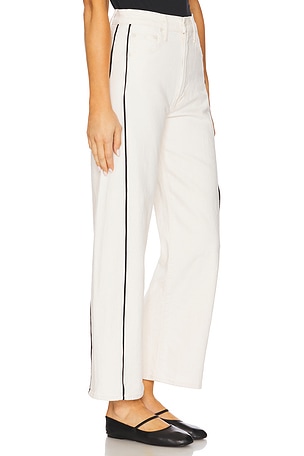 MOTHER The Half-piped Ankle Jeans in Ivory