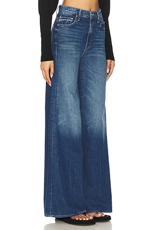 MOTHER The Undercover Sneak Jeans in Blue. Size 34. Also