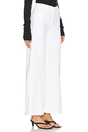 MOTHER Petite Lil Patch Pocket Undercover Sneak Jeans