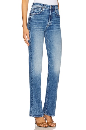 MOTHER The Kick It Jeans en Bleu
