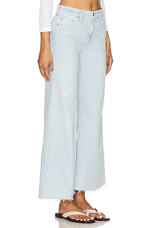 MOTHER The Twister Ankle Fray Jeans in Blue. Size 33. Also