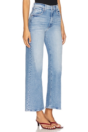 MOTHER Lil' Lasso Sneak Jeans in Blue