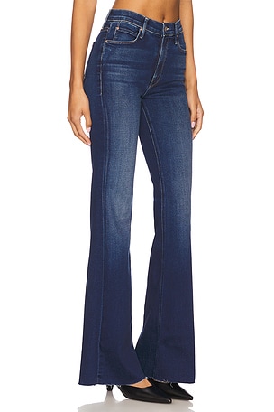 MOTHER Lil' Doozy Fray Petite in Blue