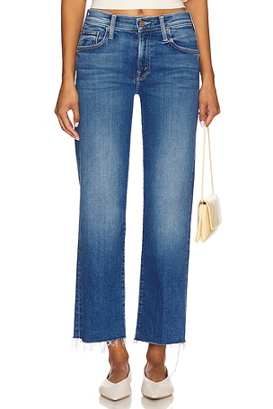 The Rambler Zip Ankle Fray MOTHER