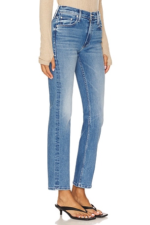 MOTHER The Mid Rise Rider Hover Jeans in Blue