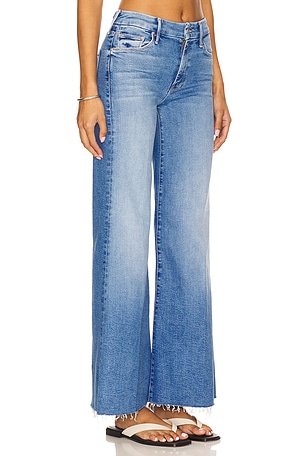 MOTHER The Roller Fray Jeans in Blue