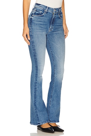 MOTHER High Waisted Weekend Skimp Jeans in Blue