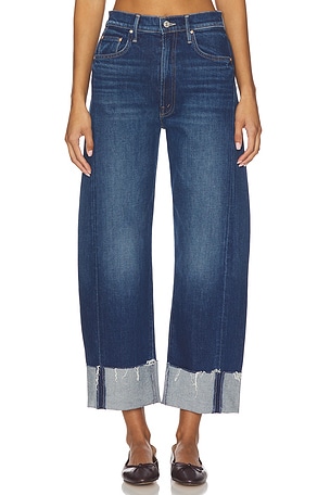 The Half Pipe Ankle Cuff Fray Jeans MOTHER