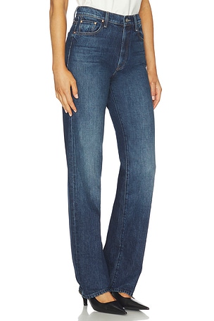 MOTHER The Rambler Zip Heel Jeans in Blue. Size 30. Also
