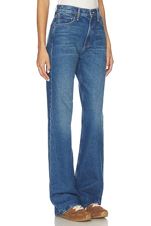 MOTHER The Mixer Heel Jeans in Blue. Size 34. Also