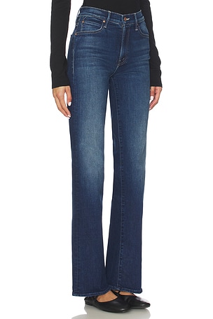 MOTHER Petite Kick It Jeans in Blue
