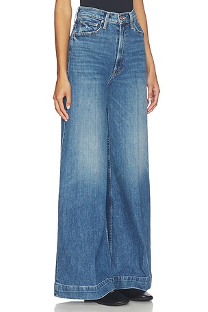 MOTHER The Headliner Sneak Jeans in Blue. Size 30. Also