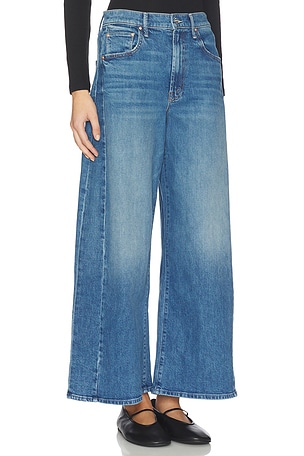 MOTHER The Pipe-dream Zip Ankle Jeans in Blue