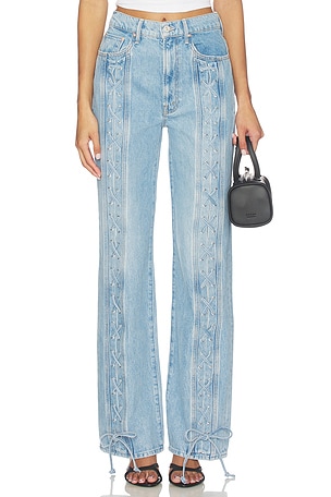 The Tied Up Maven Sneak Jeans MOTHER