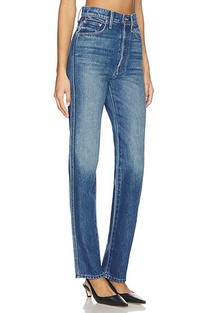 MOTHER The Tippy Top Utensil Sneak Jeans in Blue