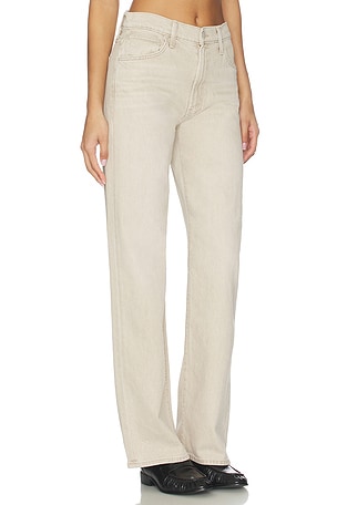 Mother the dodger sneak jeans en twice as nice en color Beige