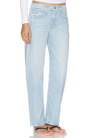 MOTHER The Mid Rise Half-pipe Hover Jeans in Blue