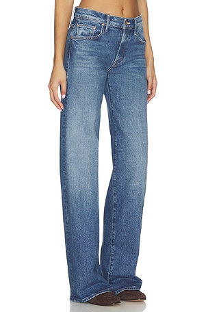 MOTHER The Mid Rise Lasso Heel Jeans en Bleu