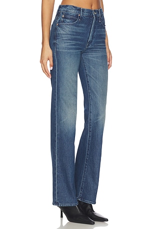 MOTHER Lil Petite Kick It Jeans in Blue