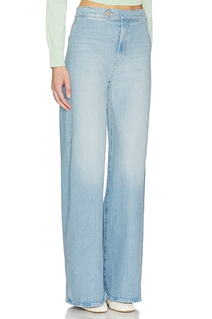 MOTHER The Tab Undercover Skimp Jeans in You're My Favorite in Blue
