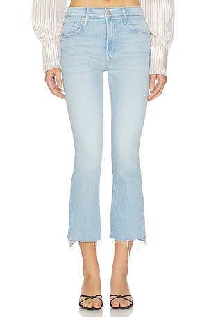 The Insider Crop Step Fray Jeans MOTHER