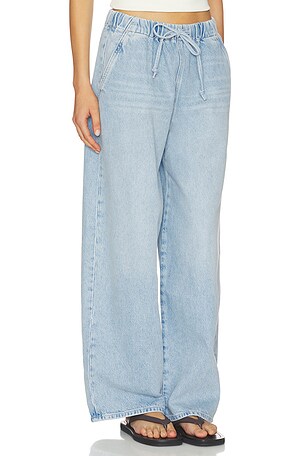 MOTHER The Buffet Nerdy Jeans in Blue