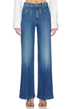 The Stashed Hustler Roller Sneak Jeans MOTHER