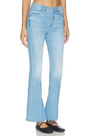 MOTHER The Weekend Fray Jeans in Blue