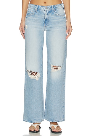 The Mid Rise Maven Sneak Jeans MOTHER