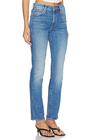 MOTHER The Mid Rise Dazzler Hover Jeans in Blue