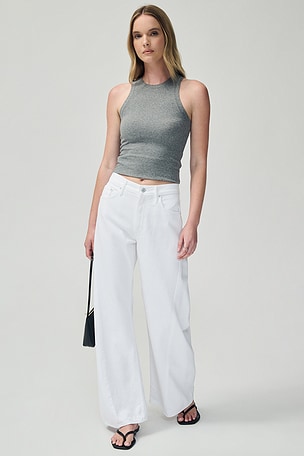 The Lemon Twist Skimp Jeans MOTHER