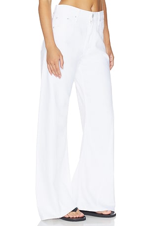 MOTHER The Lemon Twist Skimp Jeans in White