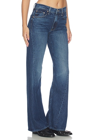 MOTHER Lil Petite Bookie Twist Sneak in Blue