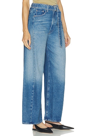 MOTHER The Belted Spoonful Nerdy in Blue. Size 31. Also