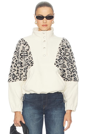 MOTHER The Funnel Neck Drop Inset in Multi