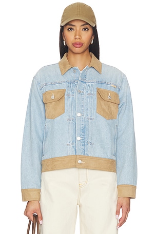 MOTHER The Dynamic Duo Jacket in Blue