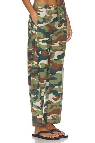 MOTHER The Drawn Half Pipe Ankle in Green