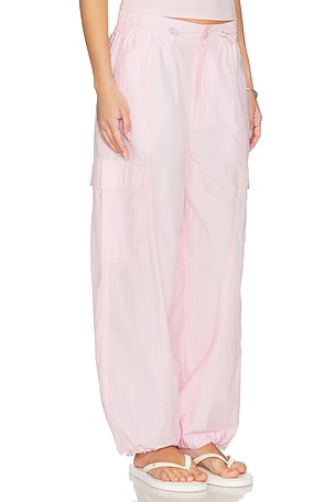MOTHER The Seamed Skydiver Flood Pants in Pink. Size XS. Also